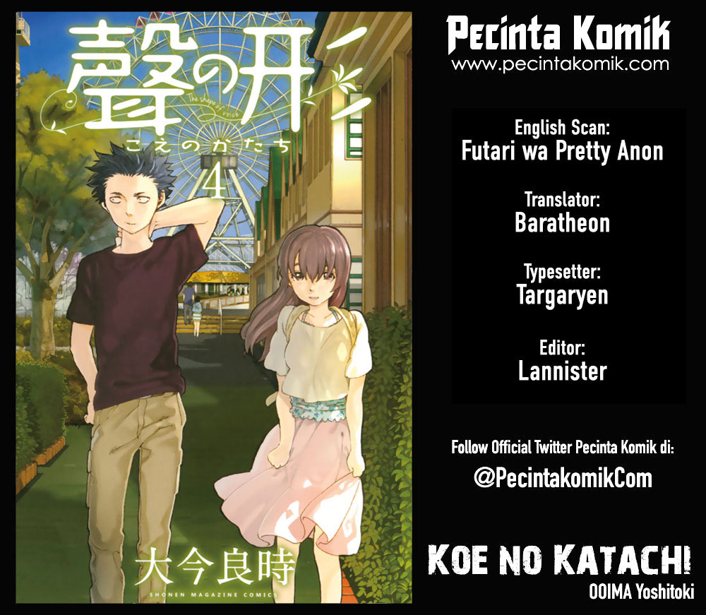 Koe no Katachi Chapter 28