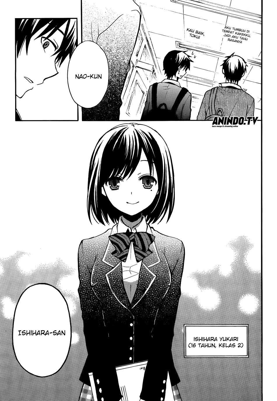 Watari-kun no xx ga Houkai Sunzen Chapter 1