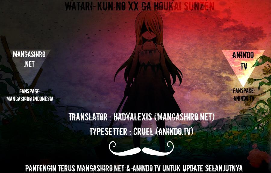 Watari-kun no xx ga Houkai Sunzen Chapter 7