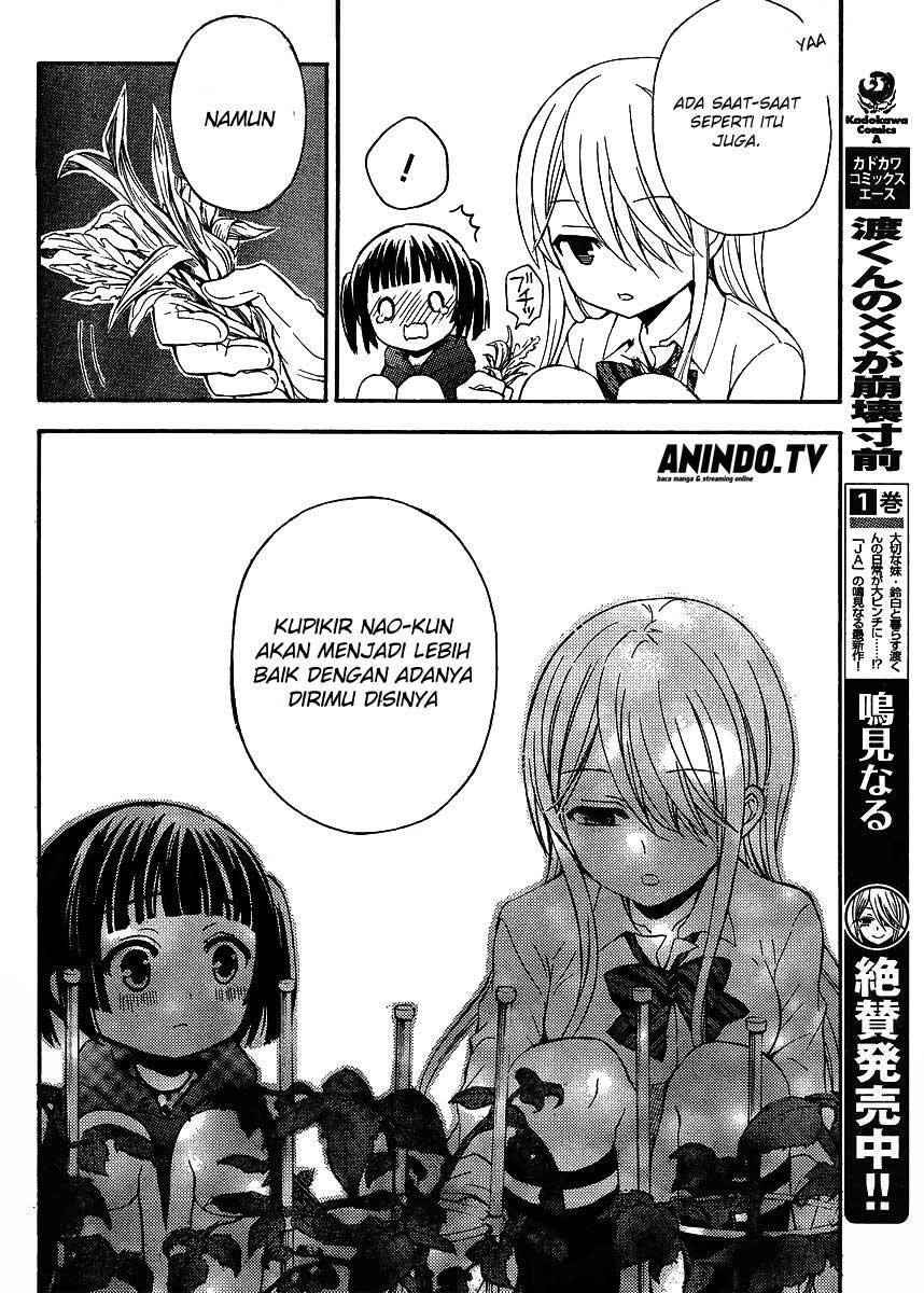 Watari-kun no xx ga Houkai Sunzen Chapter 8