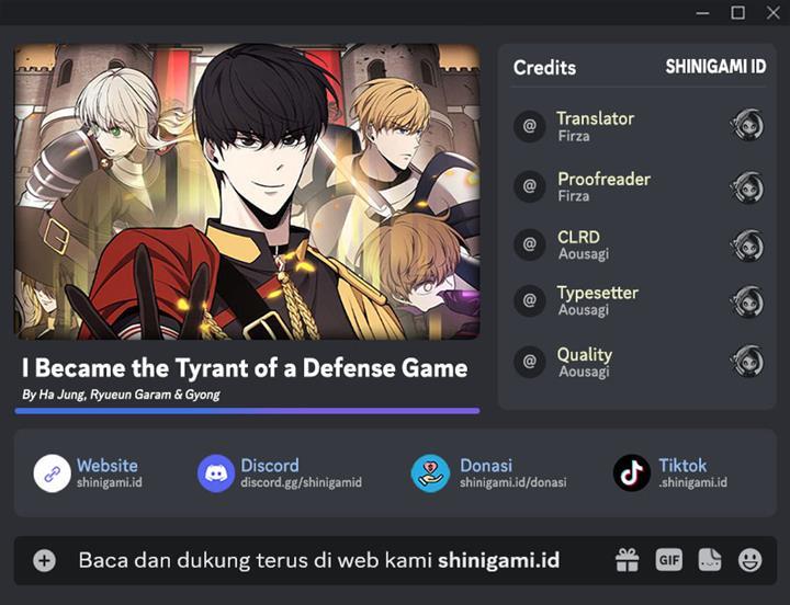 I Became the Tyrant of a Defense Game Chapter 45