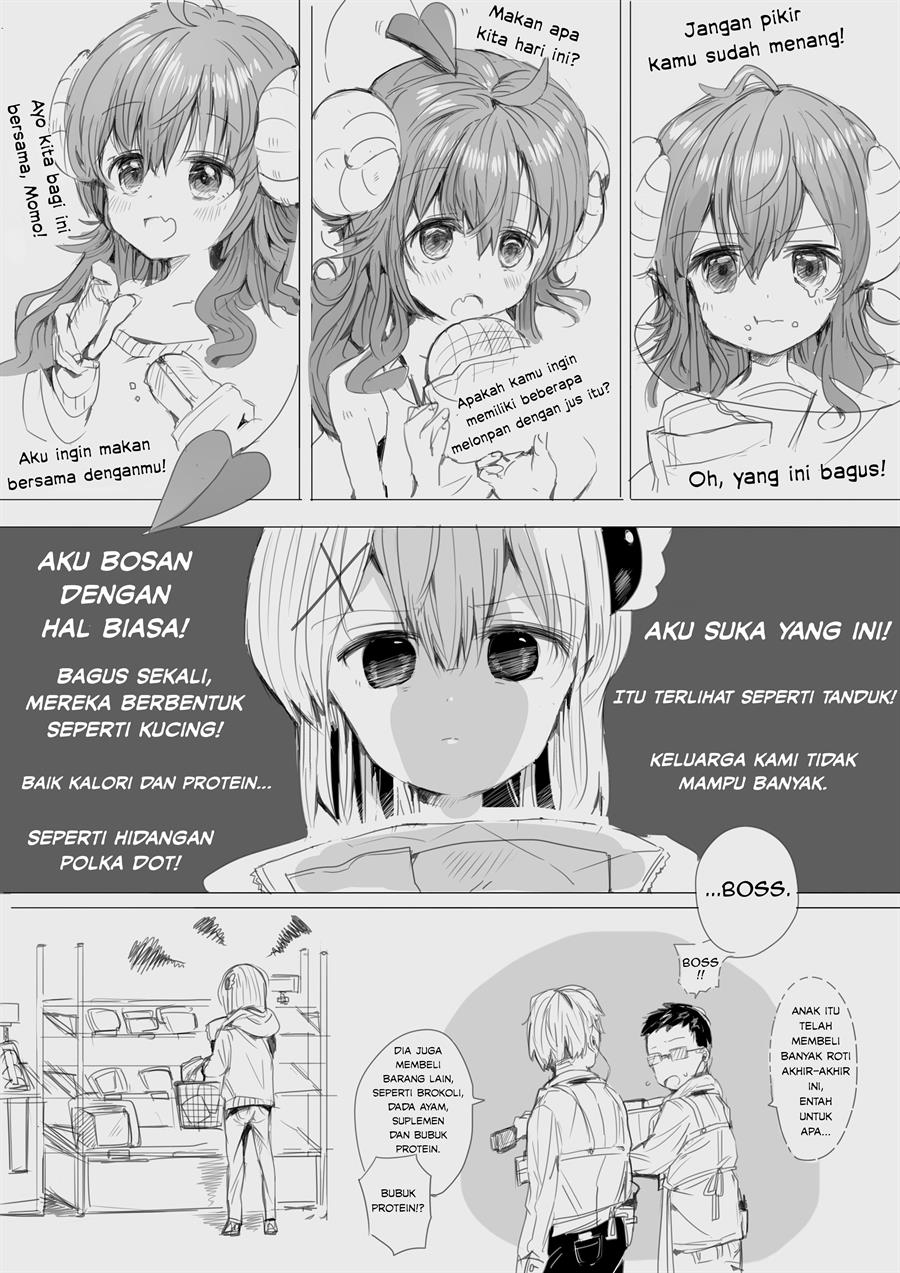 Machikado Mazoku – Tamuhei’s Machikado Mazoku Twitter Manga (Doujinshi) Chapter 3