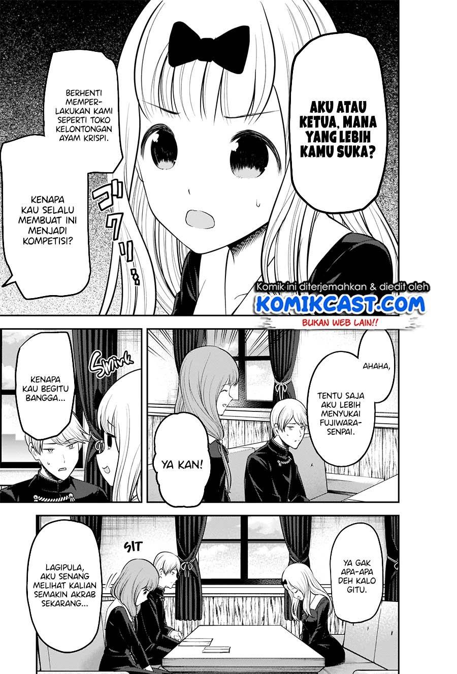 Kaguya-sama wa Kokurasetai – Tensai-tachi no Renai Zunousen Chapter 213HQ