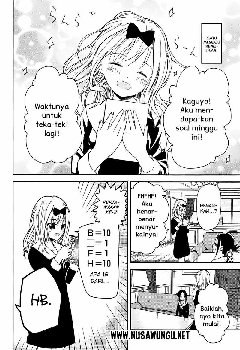 Kaguya-sama wa Kokurasetai – Tensai-tachi no Renai Zunousen Chapter 4