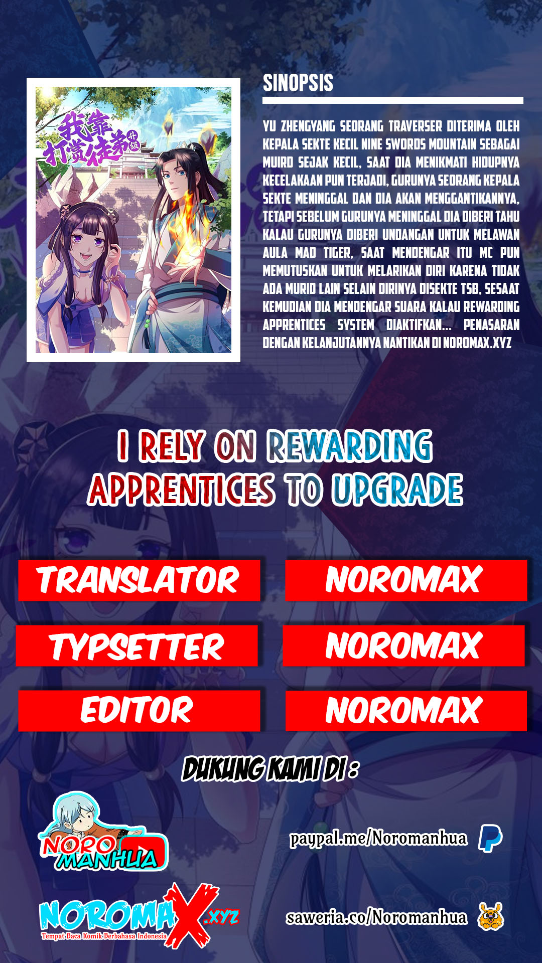I Rely On Rewarding Apprentices To Upgrade Chapter 15