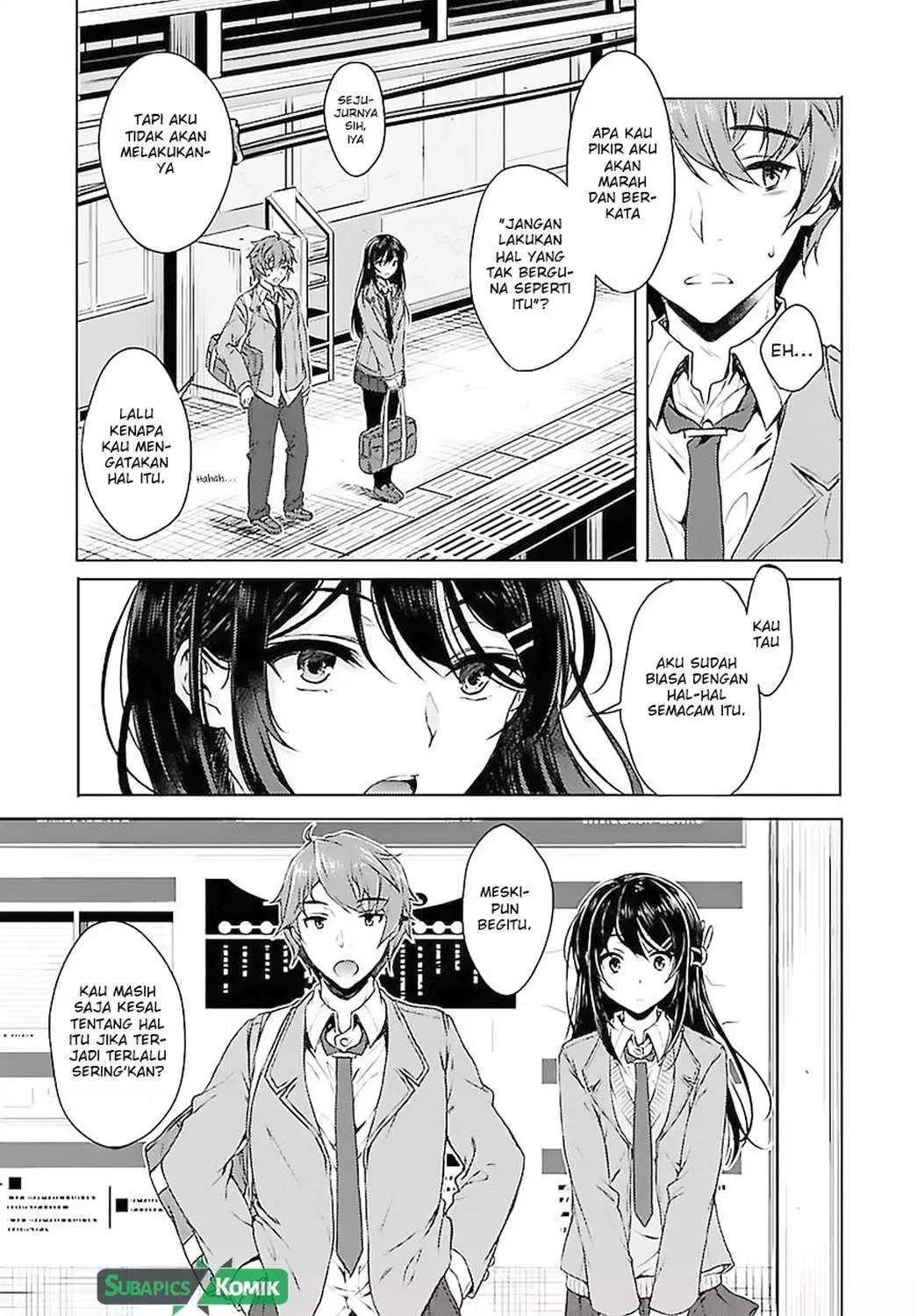 Seishun Buta Yarou wa Bunny Girl Senpai no Yume o Minai Chapter 02