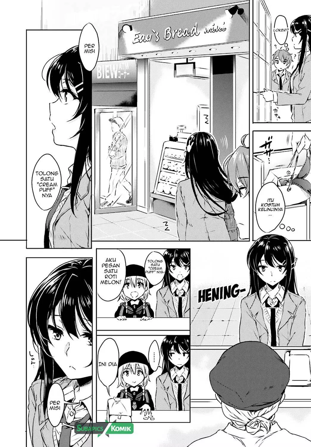 Seishun Buta Yarou wa Bunny Girl Senpai no Yume o Minai Chapter 03