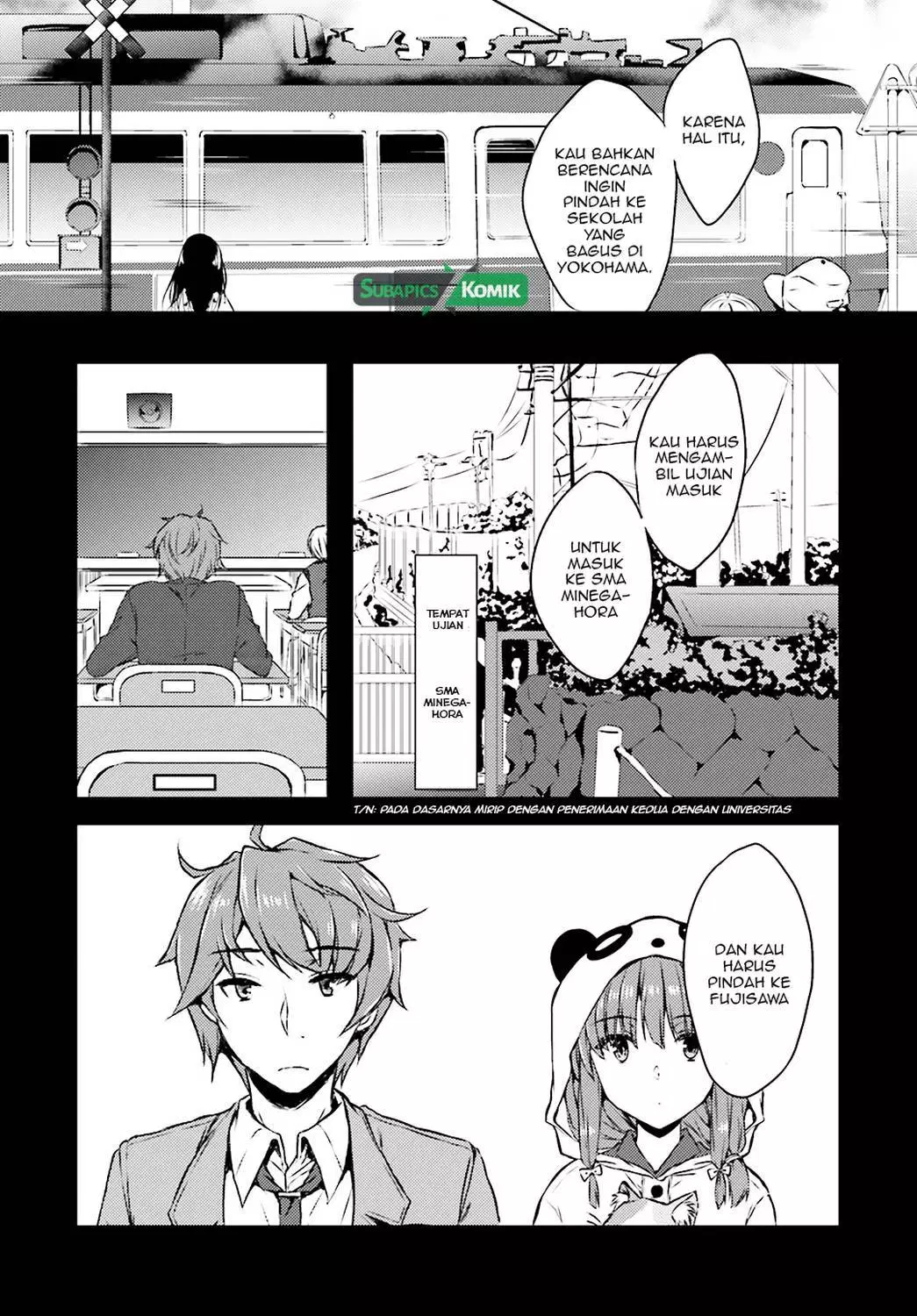 Seishun Buta Yarou wa Bunny Girl Senpai no Yume o Minai Chapter 03