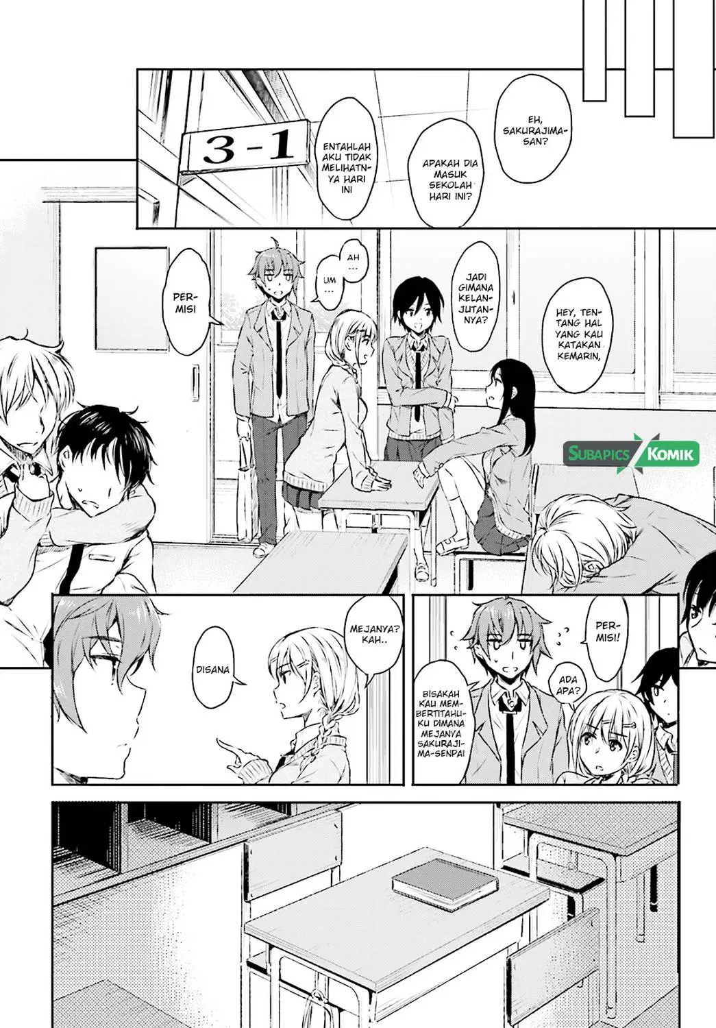 Seishun Buta Yarou wa Bunny Girl Senpai no Yume o Minai Chapter 05