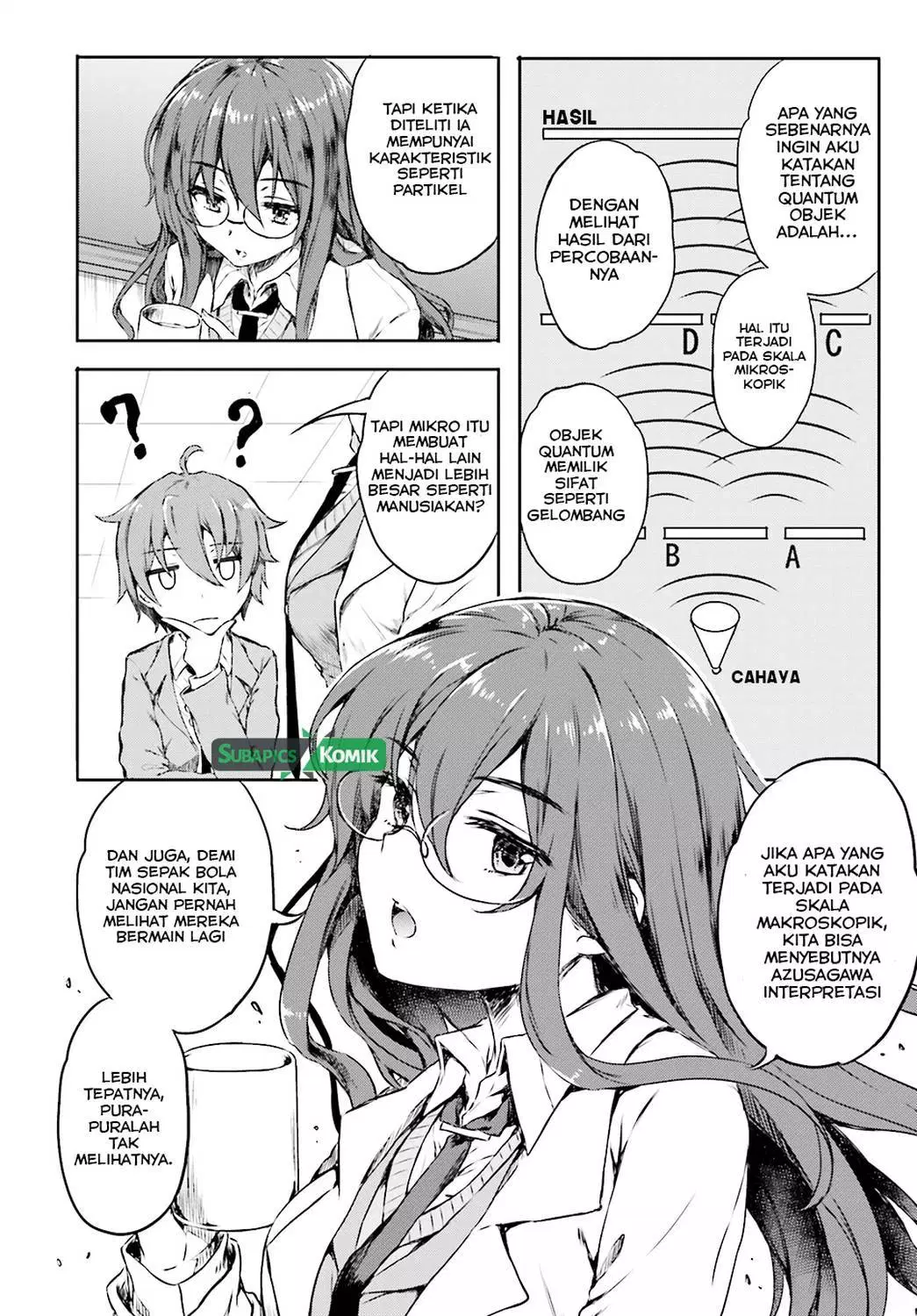 Seishun Buta Yarou wa Bunny Girl Senpai no Yume o Minai Chapter 06