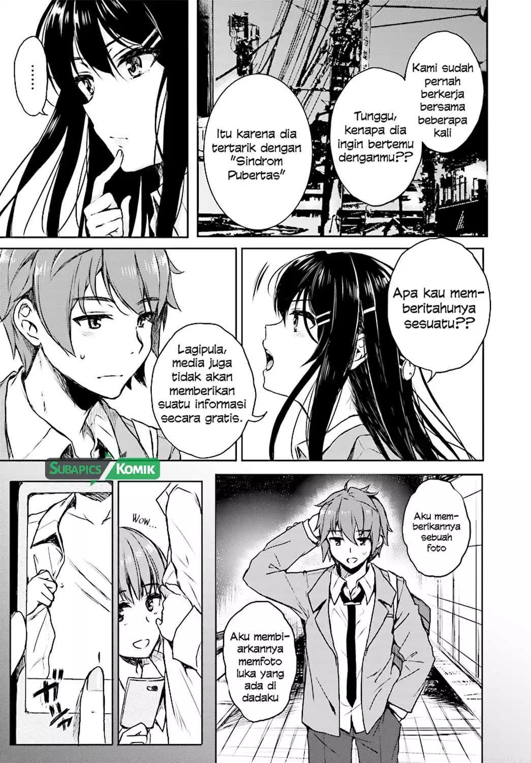 Seishun Buta Yarou wa Bunny Girl Senpai no Yume o Minai Chapter 09