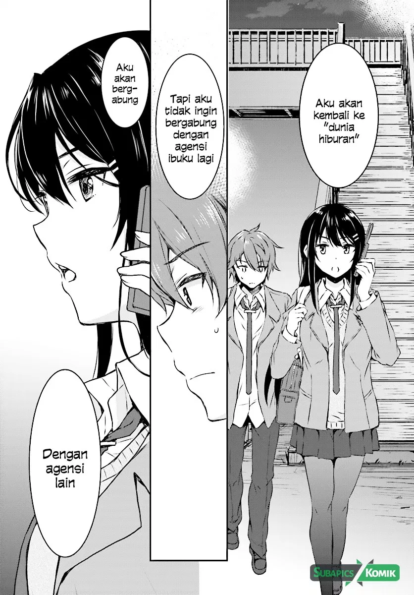 Seishun Buta Yarou wa Bunny Girl Senpai no Yume o Minai Chapter 10