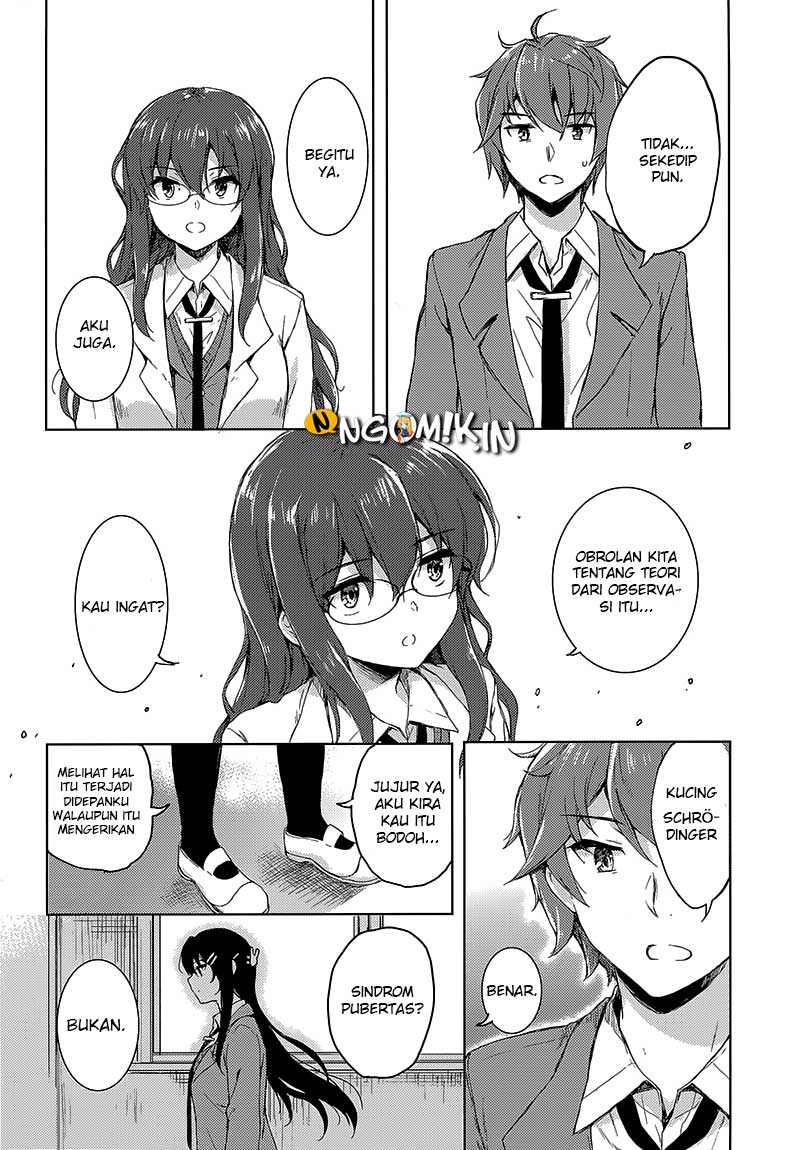 Seishun Buta Yarou wa Bunny Girl Senpai no Yume o Minai Chapter 19