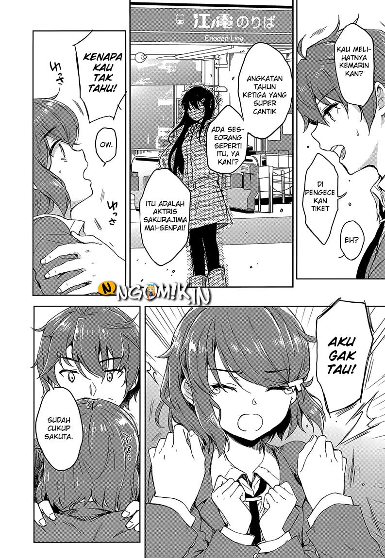 Seishun Buta Yarou wa Bunny Girl Senpai no Yume o Minai Chapter 19