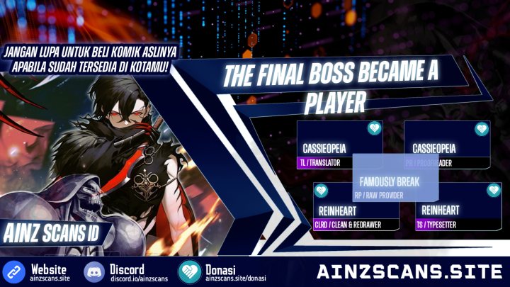 The Final Boss Became A Player Chapter 3