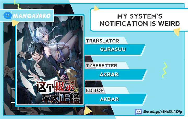 My System’s Notification Is Weird Chapter 4