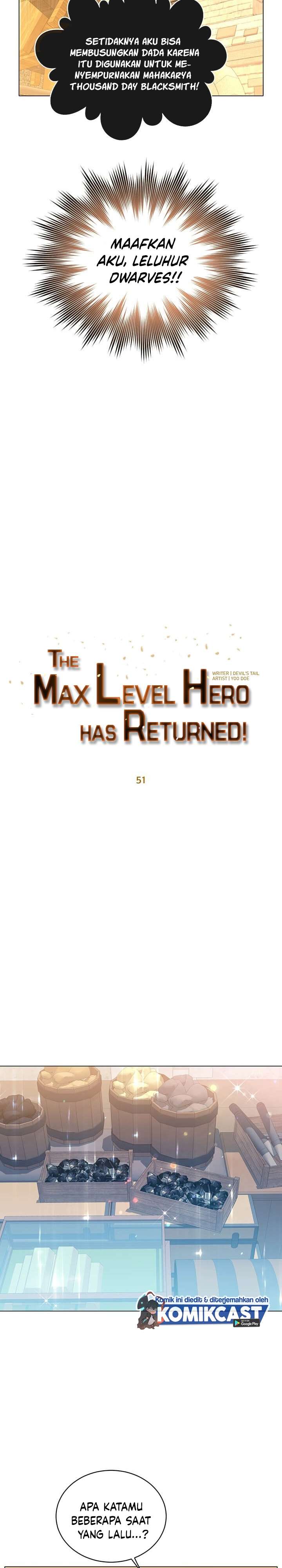 The MAX leveled hero will return! Chapter 51