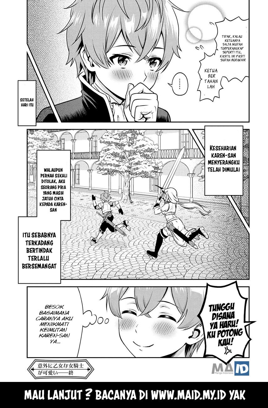 Toshiue elite onna kishi ga boku no mae de dake kawaii Chapter 01.1