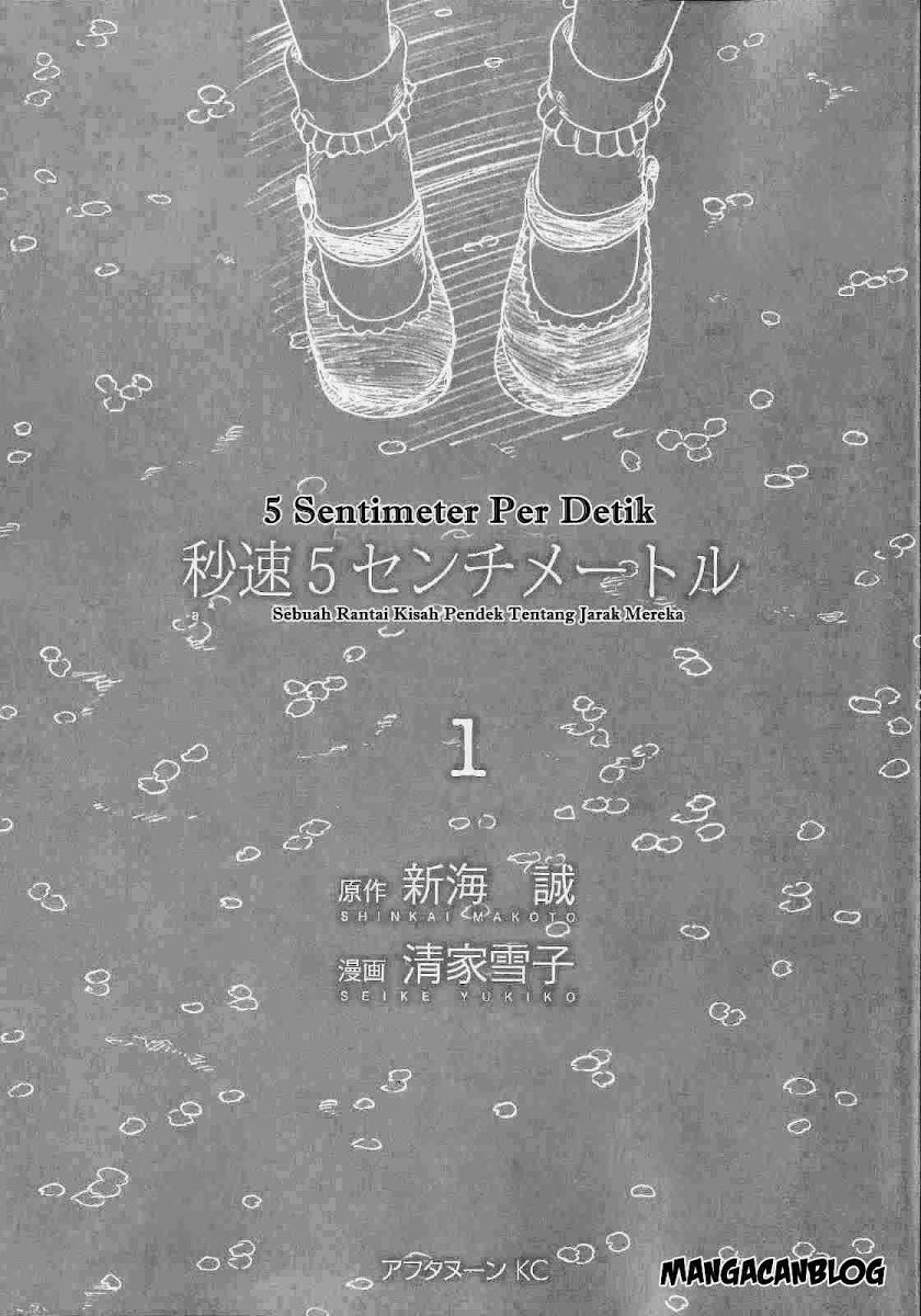 Byousoku 5 Centimeter Chapter 1