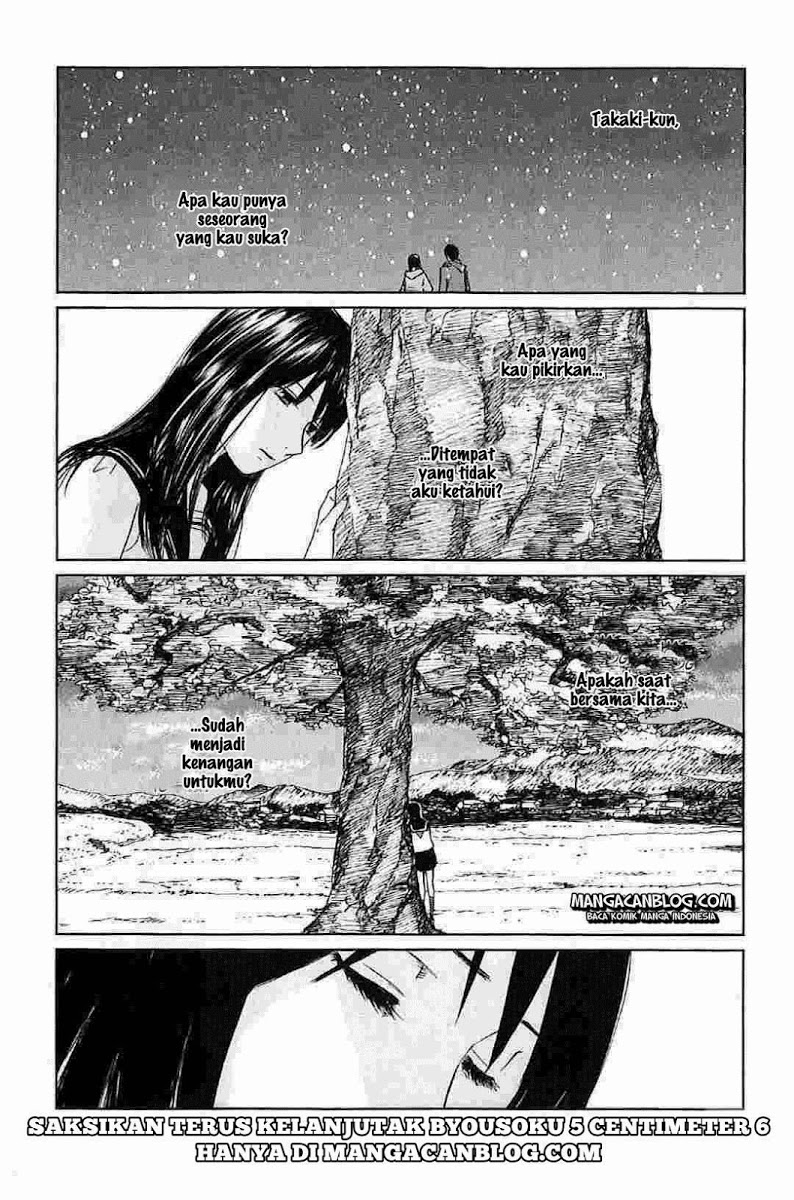 Byousoku 5 Centimeter Chapter 5