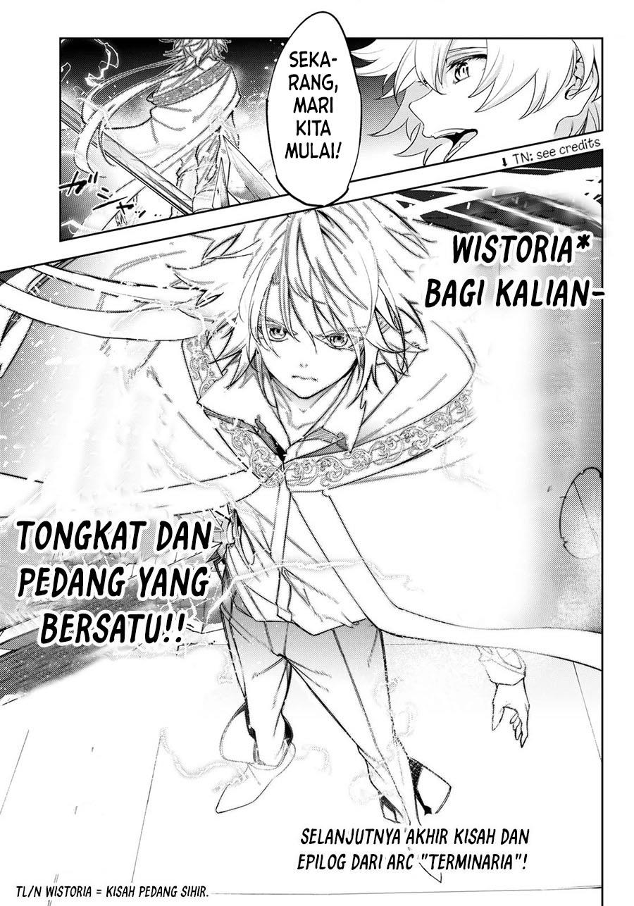 Tsue to Tsurugi no Wistoria Chapter 29