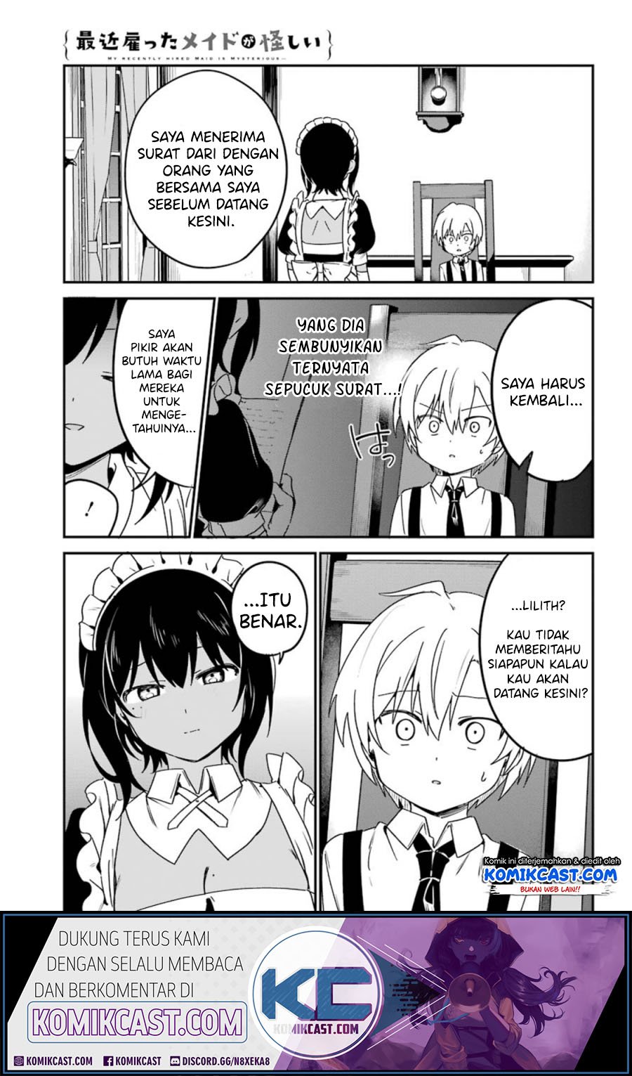 My Recently Hired Maid Is Suspicious Chapter 12