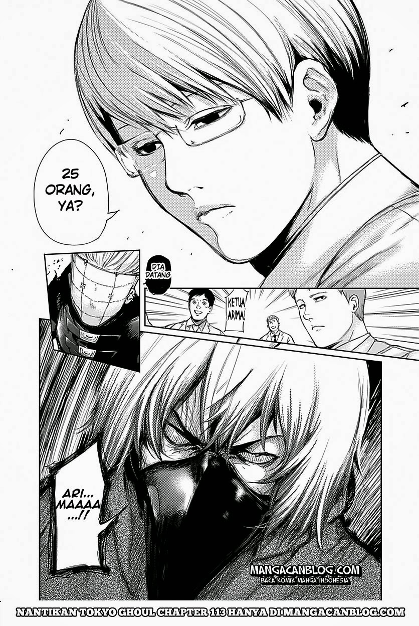 Tokyo Ghoul Chapter 112