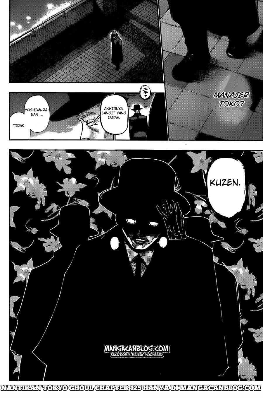 Tokyo Ghoul Chapter 124