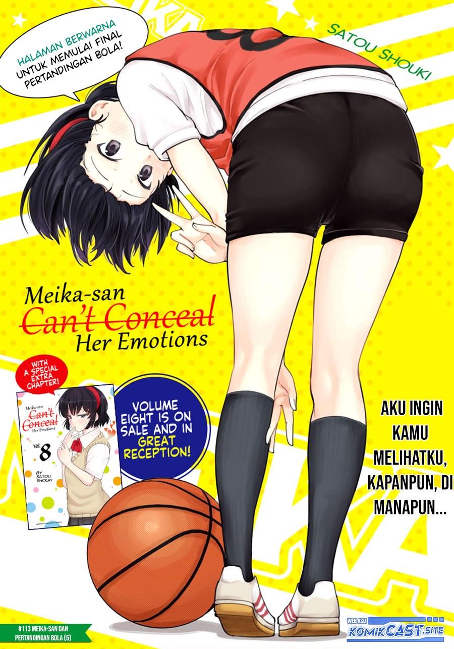 Meika-san Can’t Conceal Her Emotions Chapter 113
