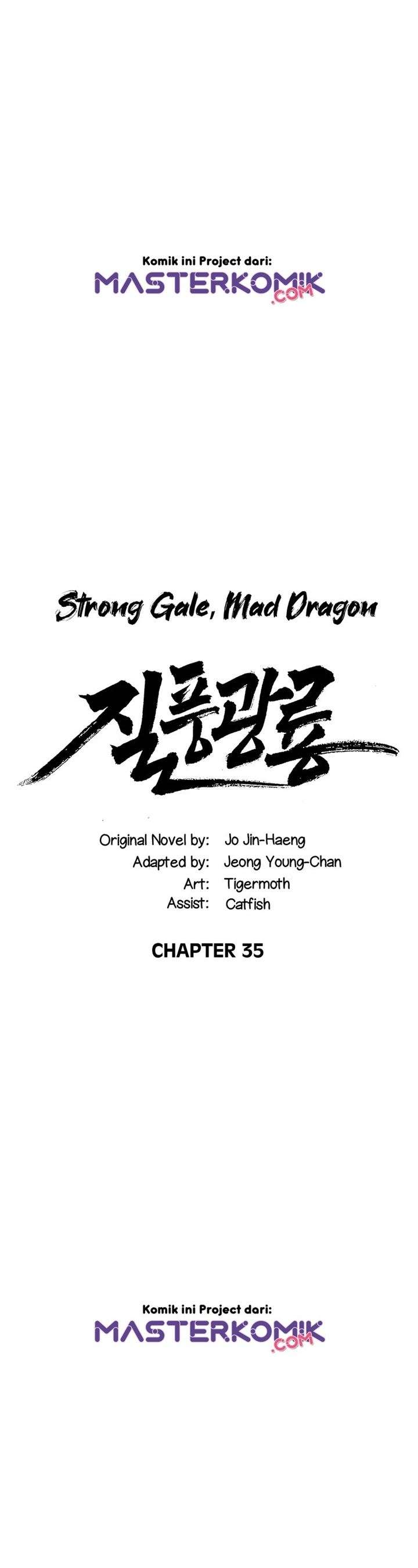 Strong Gale, Mad Dragon Chapter 35