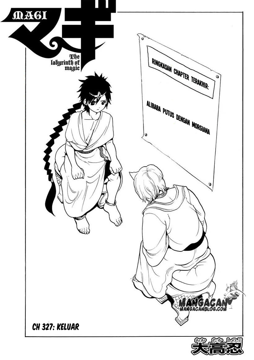 Magi – Labyrinth of Magic Chapter 327