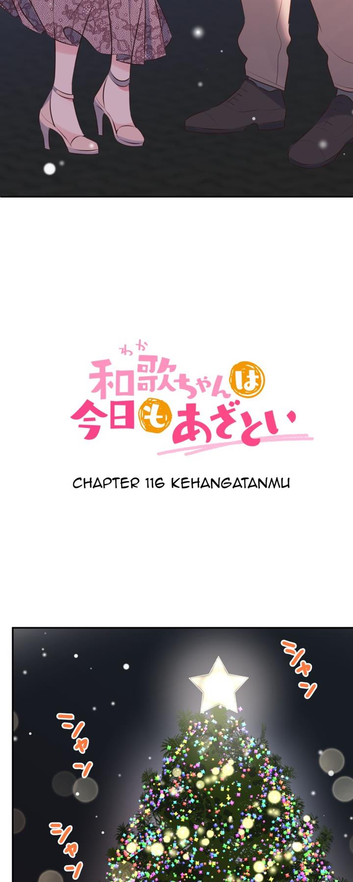 Waka-chan wa Kyou mo Azatoi Chapter 116
