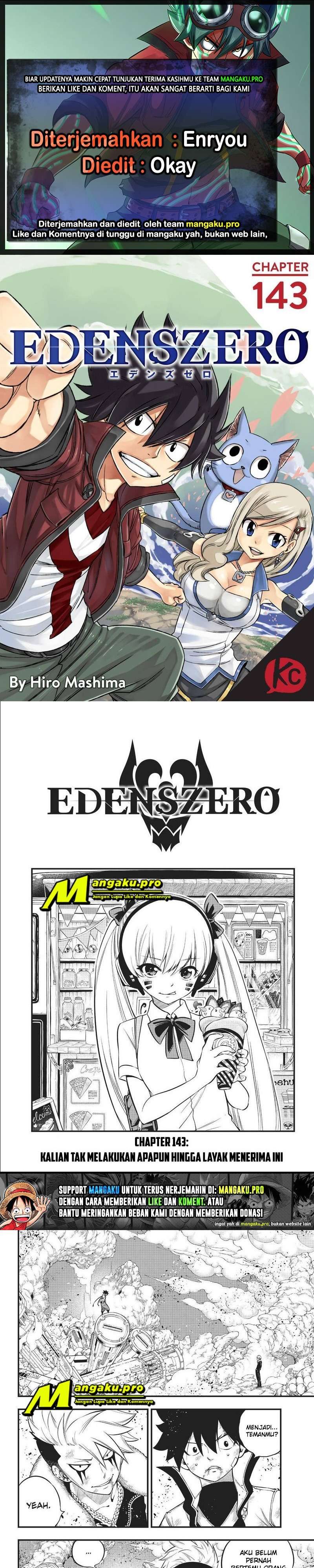 Eden’s Zero Chapter 143