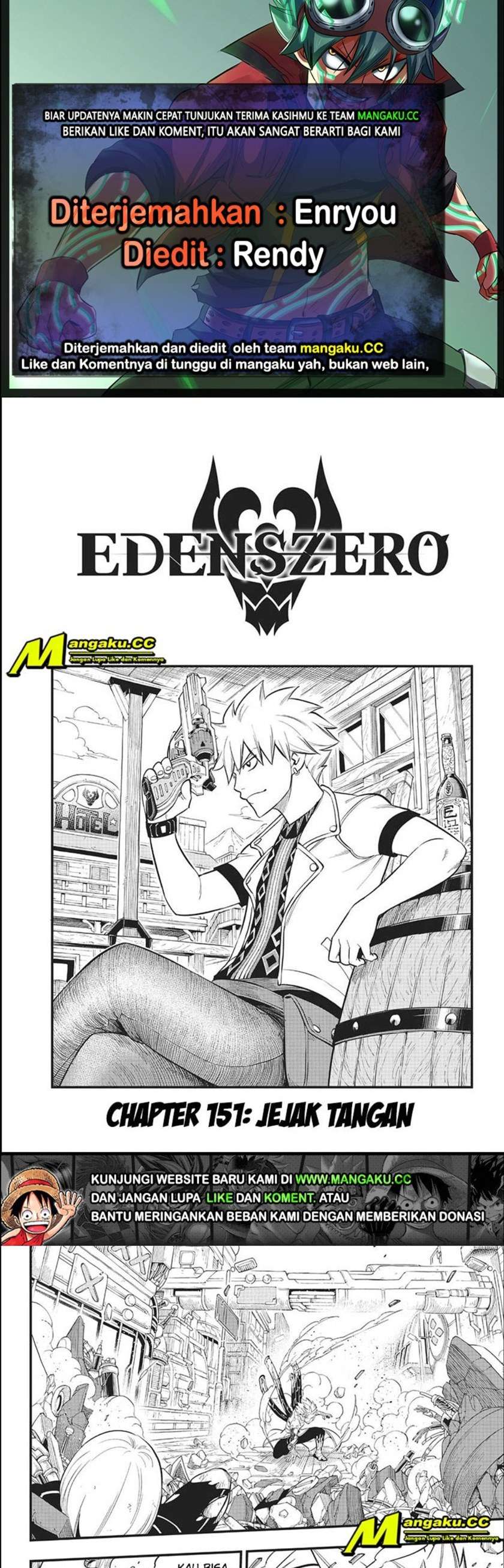 Eden’s Zero Chapter 151