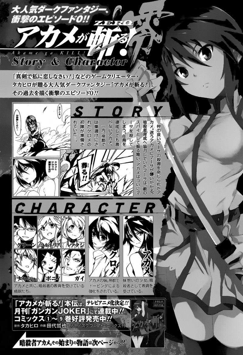 Akame ga Kill! Zero Chapter 5