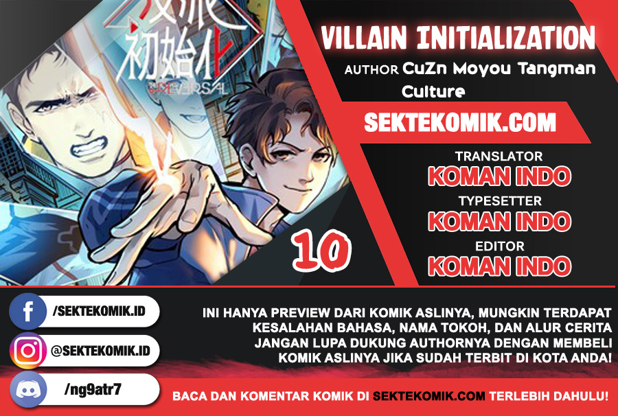 Villain Initialization Chapter 10