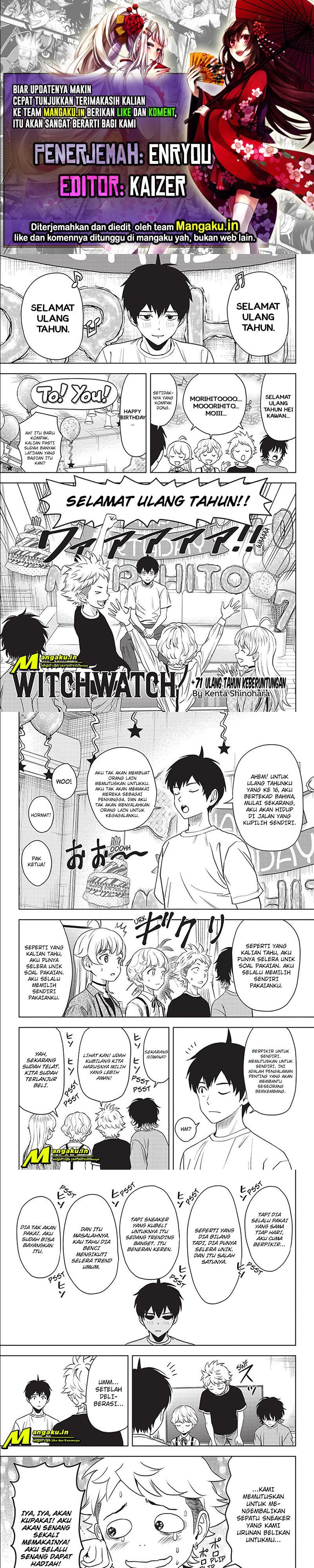 Witch Watch Chapter 71