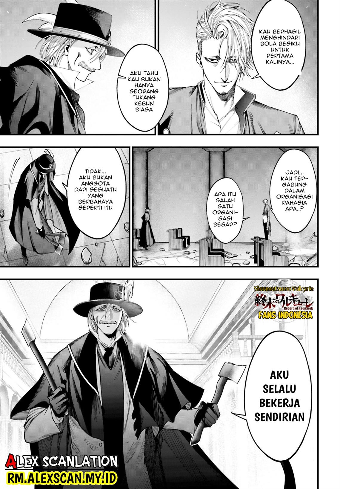 Shuumatsu no Valkyrie Kitan – Jack the Ripper no Jikenbo Chapter 3
