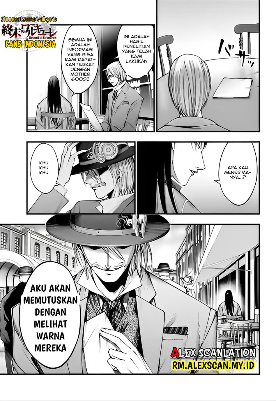 Shuumatsu no Valkyrie Kitan – Jack the Ripper no Jikenbo Chapter 5