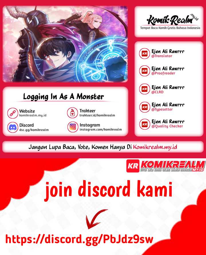 Logging in as a Monster Chapter 32