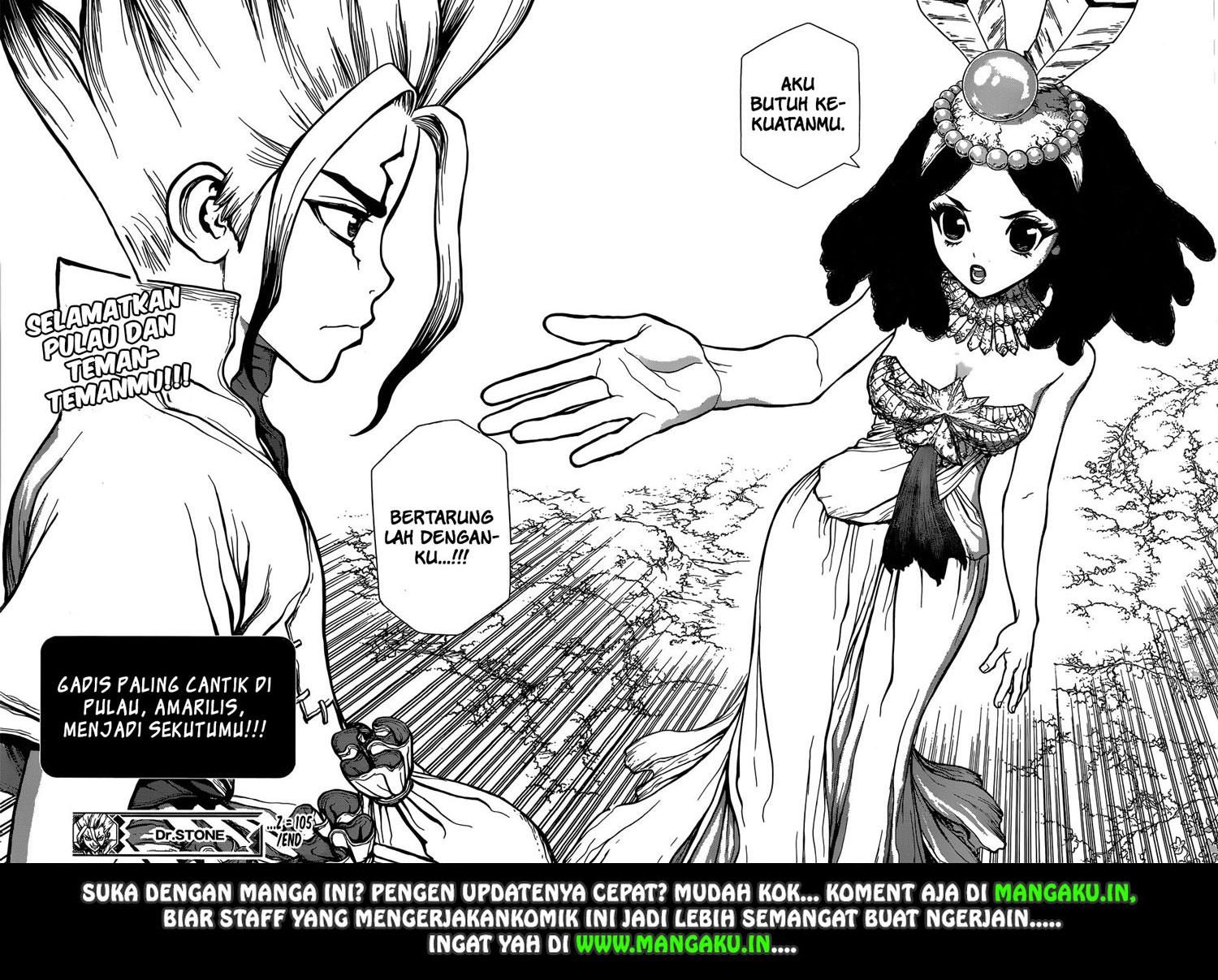 Dr. Stone Chapter 105