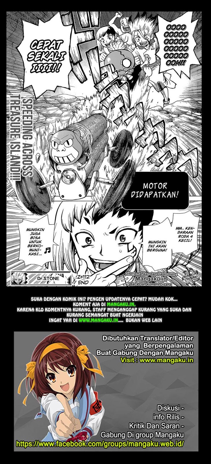 Dr. Stone Chapter 112