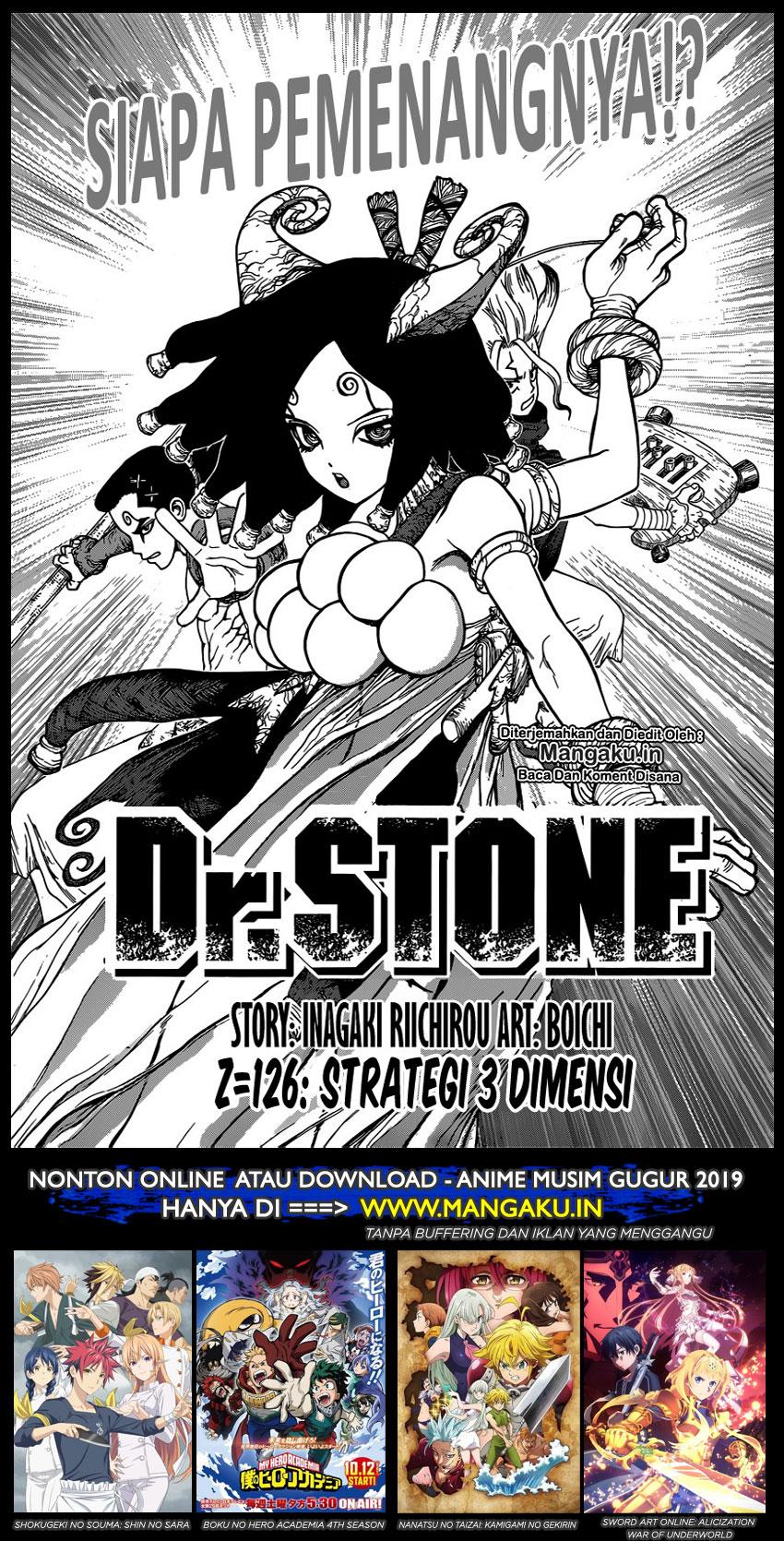 Dr. Stone Chapter 126