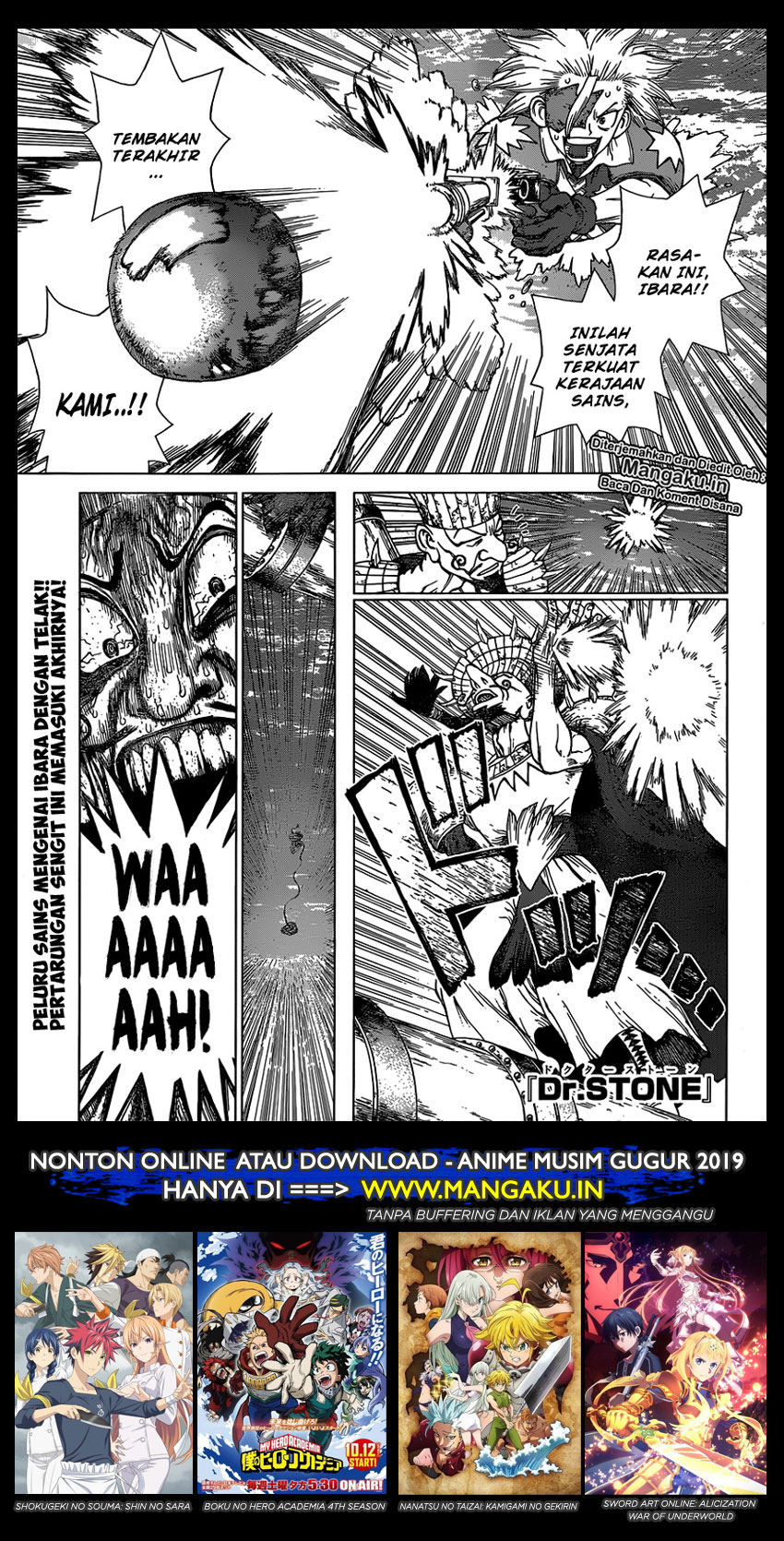 Dr. Stone Chapter 132
