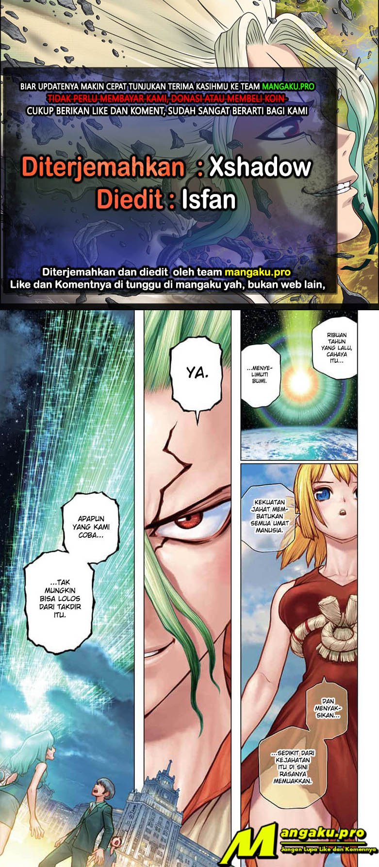 Dr. Stone Chapter 181