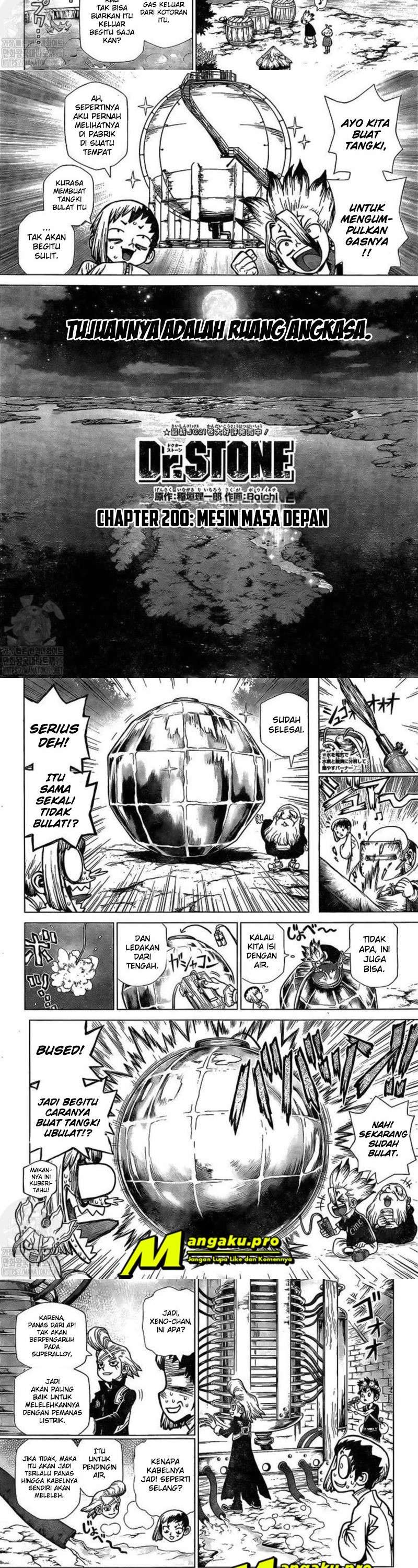 Dr. Stone Chapter 200