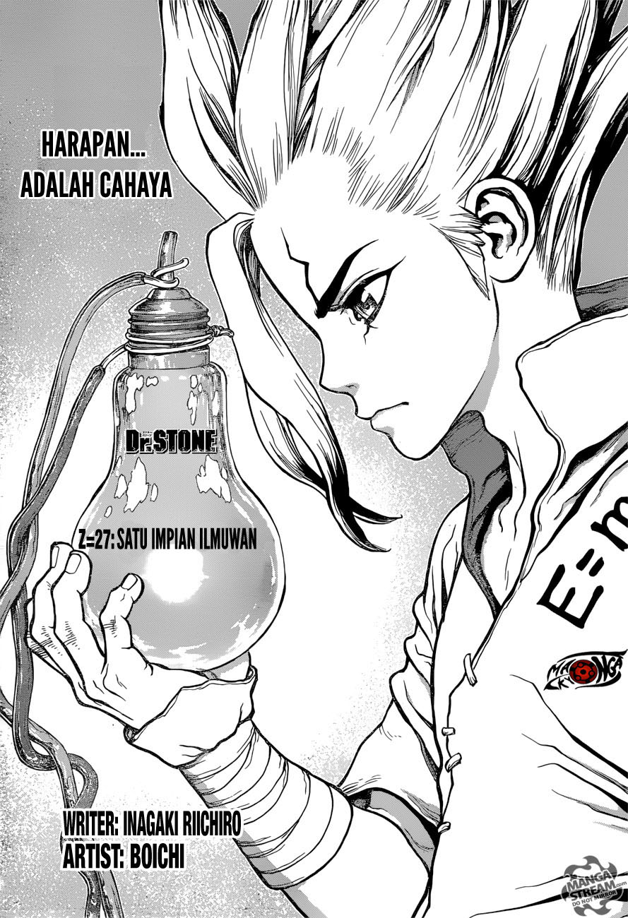 Dr. Stone Chapter 27