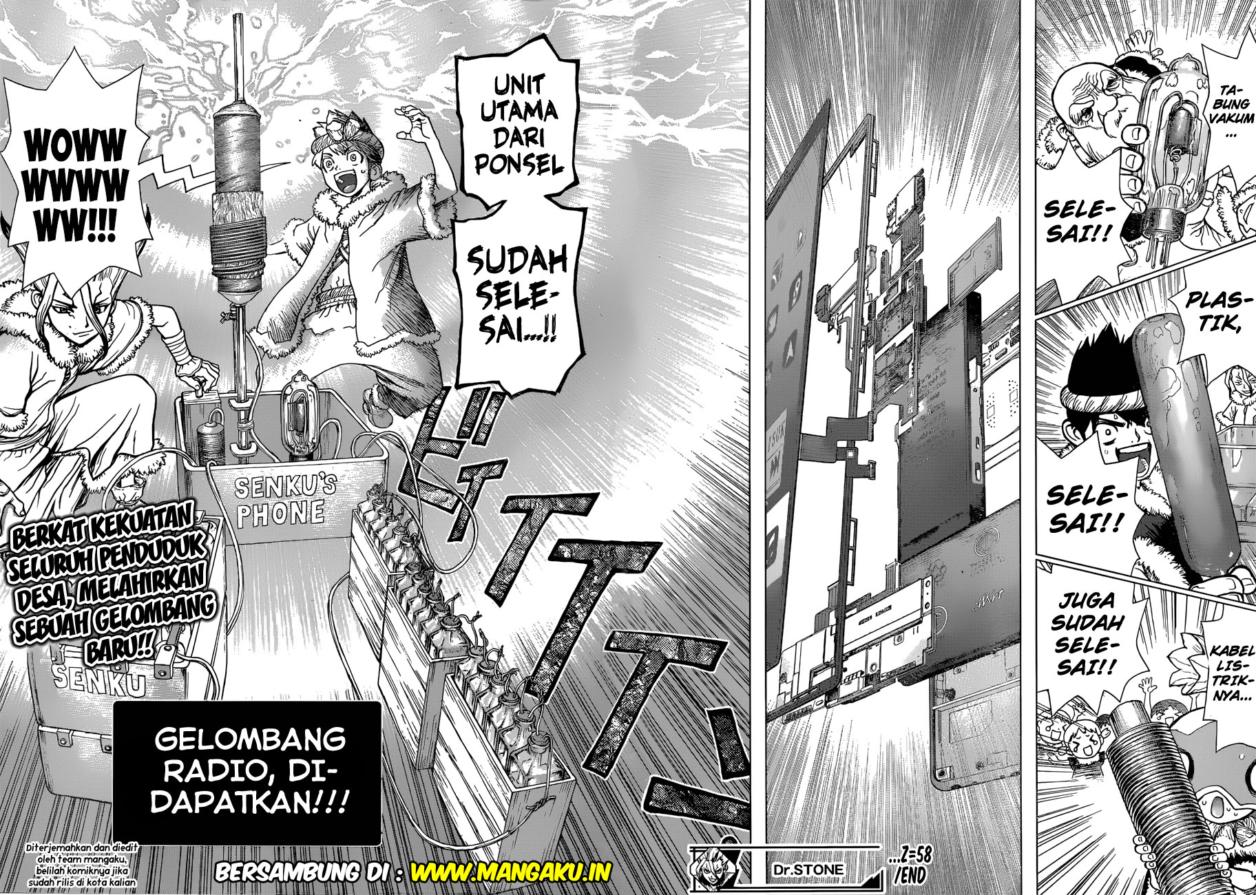 Dr. Stone Chapter 58