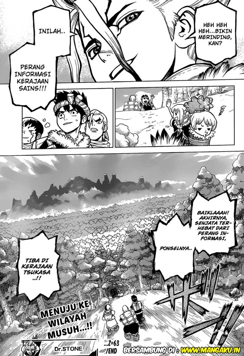 Dr. Stone Chapter 63