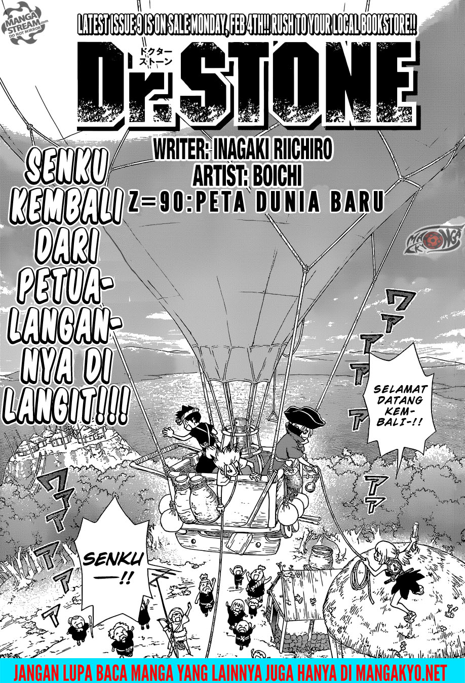 Dr. Stone Chapter 90
